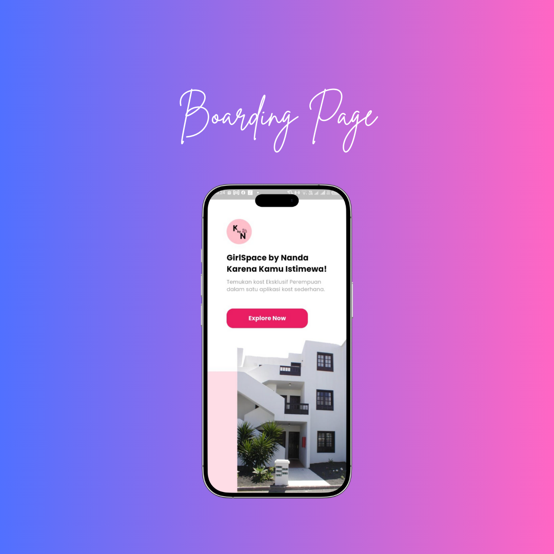 Screenshot proyek Kost by Nanda for Woman Only